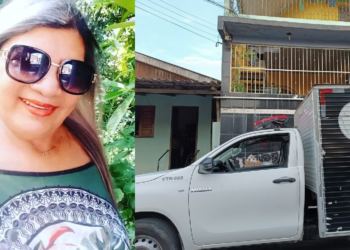 O corpo de Maria já estava em estado de decomposição. Foto: Reprodução