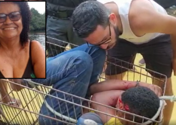 A vítima estava desaparecida há três dias e o filho é o suspeito do crime. Foto: Divulgação