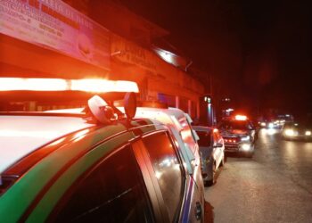 O corpo foi removido na noite desta segunda-feira (14). Foto: Reprodução