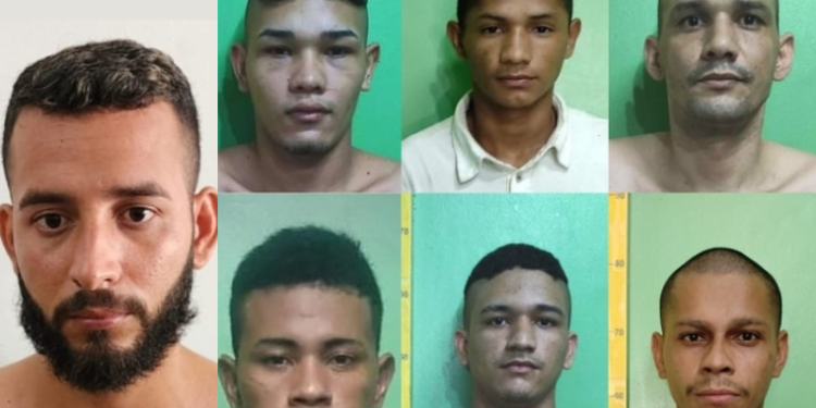 Os homens são procurados por diversos crimes. Foto: Divulgação/PC-AM