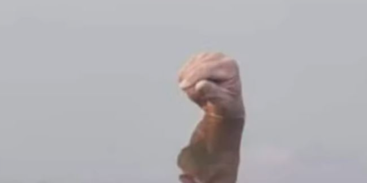 O corpo do jovem estava desaparecido desde o domingo. Foto: Reprodução