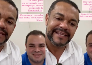 O deputado eleito postou no stories seu apoio. Foto: Reprodução/Instagram