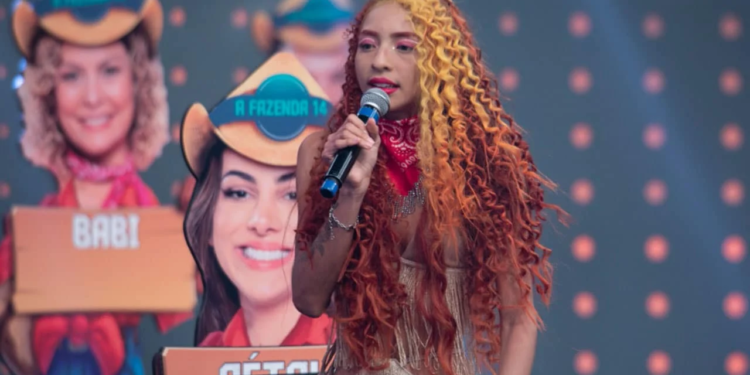 A amazonense chegou a chorar em um momento. Foto: Record TV