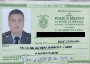 O policial foi socorrido e levado ao hospital. Foto: Reprodução