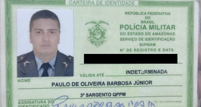 O policial foi socorrido e levado ao hospital. Foto: Reprodução