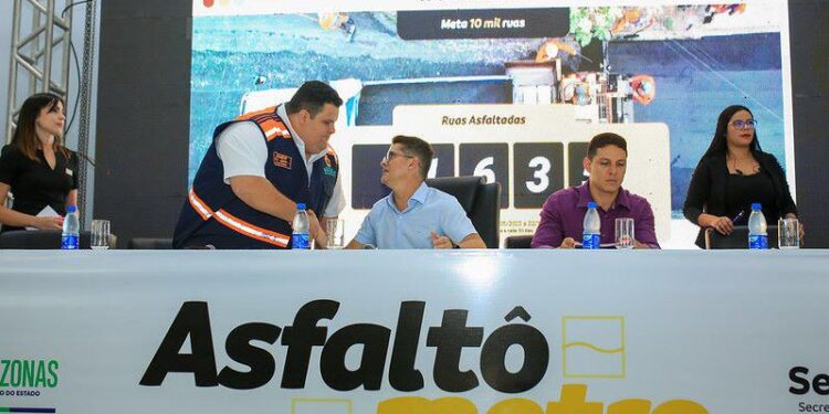 Segundo o prefeito, em seis meses foram asfaltadas 1.635 ruas. Foto: Divulgação