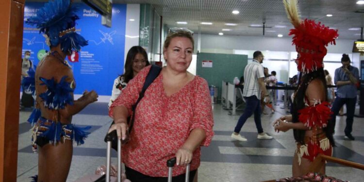 Voo inaugural ocorreu neste sábado (17/12). Foto: Roberto Carlos/Secom