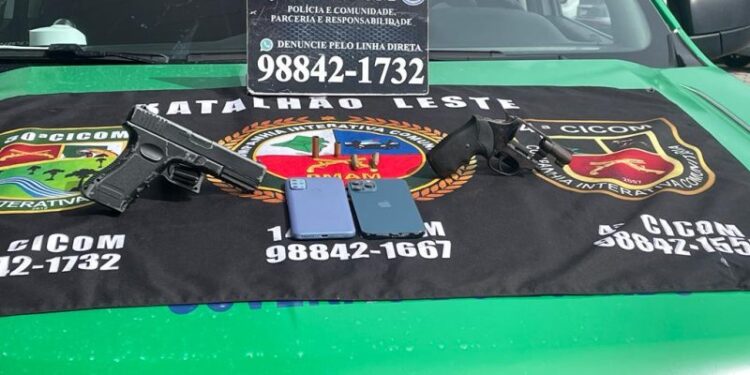 O celular da vítima foi recuperado. Foto: Divulgação