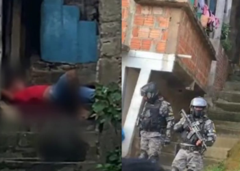 O caso aconteceu no bairro Colônia Oliveira Machado. Foto: Reprodução