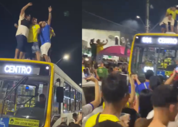 A festa não tem hora pra acabar no bairro da Zona Sul de Manaus. Foto: Reprodução