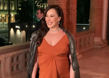 A atriz está grávida do terceiro filho. Foto: Reprodução