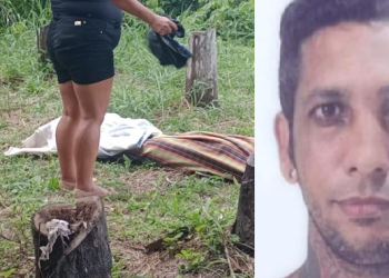 O corpo foi encontrado pela irmã da vítima, nesta sexta-feira (30). Foto: Reprodução