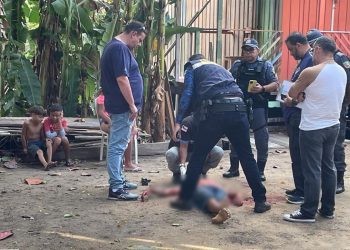 O crime aconteceu na tarde desta quarta-feira (28), no Parque 10. Foto: Reprodução