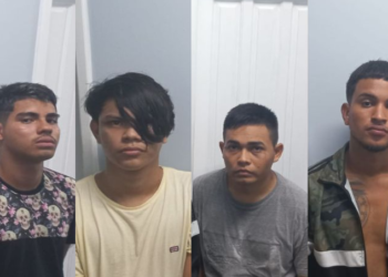 O quarteto foi levado ao 6º DIP. Foto: Reprodução