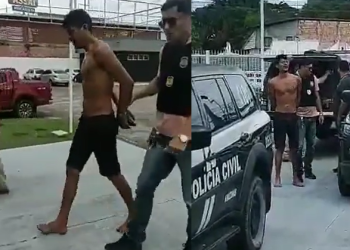 O crime ocorreu na manhã de Natal, no domingo (25), e horas depois o suspeito foi preso. Foto: Reprodução