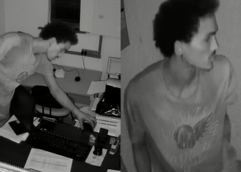 O criminoso ainda não foi identificado e está tocando o terror na área. Foto: Reprodução