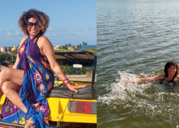 A ex-dependente química mostra que continua cada vez melhor. Foto: Reprodução/Facebook