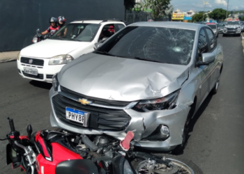 O acidente ocorreu na tarde deste domingo (18). Foto: Reprodução