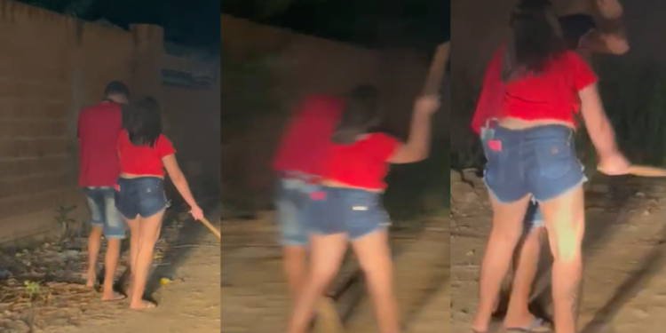 A surra foi flagrada por moradores. Foto: Reprodução