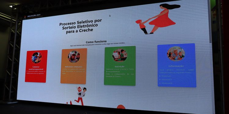 O processo foi feito no auditório da Semed e transmitido pela página oficial do Facebook. Foto: Mário Oliveira/ Semed