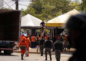 Ação ocorreu de forma pacífica. Foto: Alex Pazuello / Secom