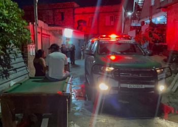 O crime ocorreu na rua Travessa Piauí, conjunto Braga Mendes, bairro Cidade de Deus, Zona Norte de Manaus. Foto: Divulgação