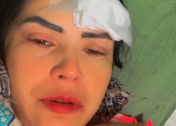 A jovem disse que não conhece a mulher que a atacou. Foto: Reprodução