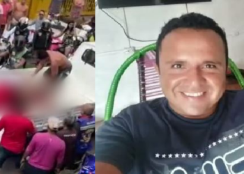 O mototaxista foi socorrido, mas morreu a caminho do hospital. Foto: Reprodução