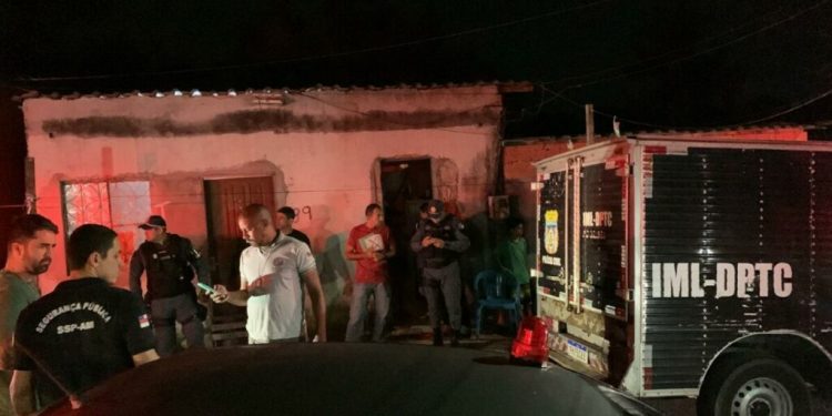 O crime ocorreu na noite desta sexta-feira (6) e os assassinos estavam em um Gol branco. Foto: Reprodução