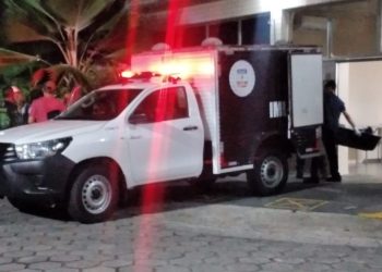 A vítima chegou a ser levada ao hospital, mas não resistiu ao ferimento. Foto: Reprodução