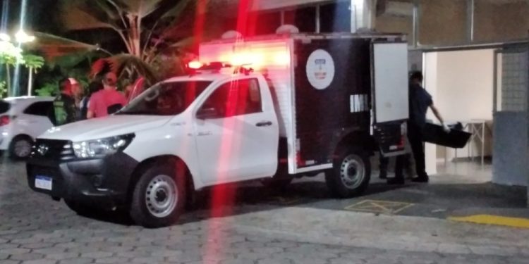 A vítima chegou a ser levada ao hospital, mas não resistiu ao ferimento. Foto: Reprodução