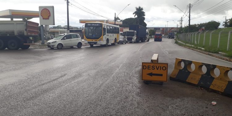 As alterações das linhas ocorrem devido às obras de recapeamento na avenida Presidente Kennedy com a avenida Rodrigo Otávio. Foto: Divulgação / IMMU