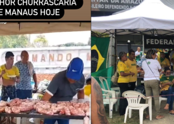 Os financiadores ajudaram principalmente com alimentação. Foto: Reprodução