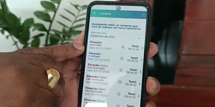 O cearense disse que a mensagem de estorno só apareceu a ele depois do sorteio. Foto: Reprodução
