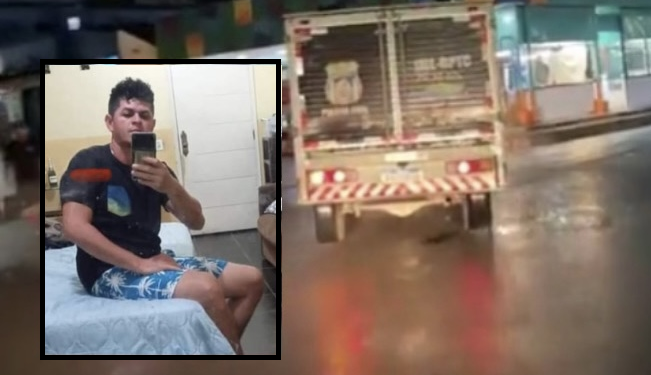 A vítima estaria conversando com um homem. Foto: Reprodução