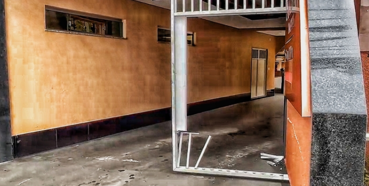 O prejuízo ficou para o motel, que busca informações sobre o motorista. Foto: Divulgação