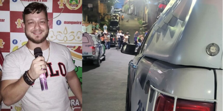 O crime ocorreu na noite desta quarta-feira (4) e a vítima ainda tentou correr. Foto: Reprodução