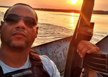 O investigador levou os tiros pelas costas. Foto: Reprodução