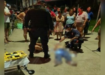 A vítima foi levada para o Pronto-Socorro João Lúcio. Foto: Divulgação