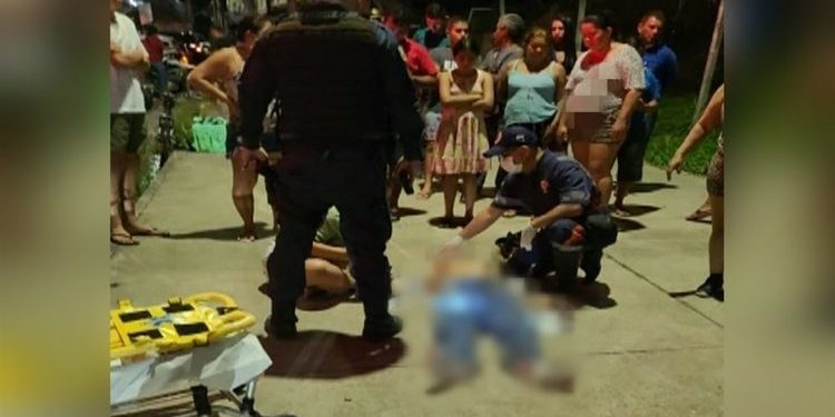 A vítima foi levada para o Pronto-Socorro João Lúcio. Foto: Divulgação