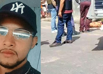 A vítima foi executada com vários tiros e não conseguiu correr pois usava muleta. Foto: Reprodução