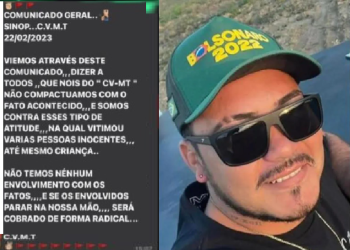 Edgar Ricardo de Oliveira se entregou à polícia após o crime. Foto: Reprodução