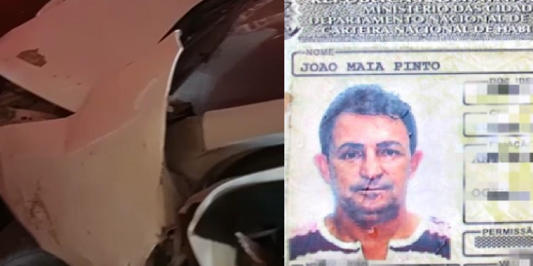 O crime aconteceu na tarde desta terça-feira (7) e ainda causou uma batida. Foto: Reprodução