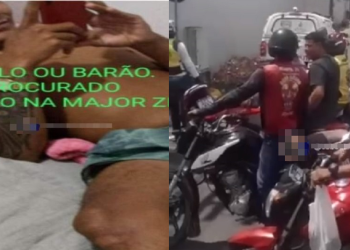 O confronto aconteceu na tarde desta segunda-feira (27). Foto: Reprodução