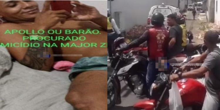 O confronto aconteceu na tarde desta segunda-feira (27). Foto: Reprodução