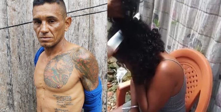 O homem foi preso se escondendo no telhado de casa. Foto: Reprodução