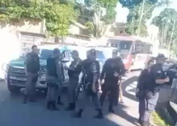 O caso aconteceu na rua Miracema, bairro São José, Zona Leste. Foto: Reprodução