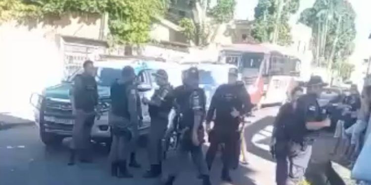 O caso aconteceu na rua Miracema, bairro São José, Zona Leste. Foto: Reprodução