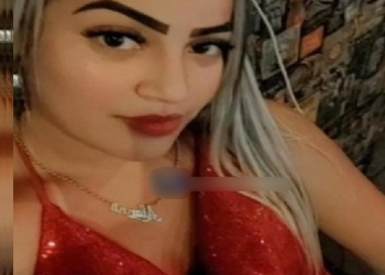 A jovem de 20 anos foi atingida com um tiro. Foto: Reprodução