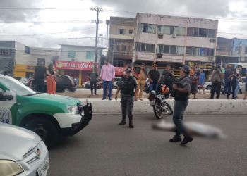 Um dos acidentes aconteceu com um idoso na avenida Constantino Nery. Foto: Reprodução